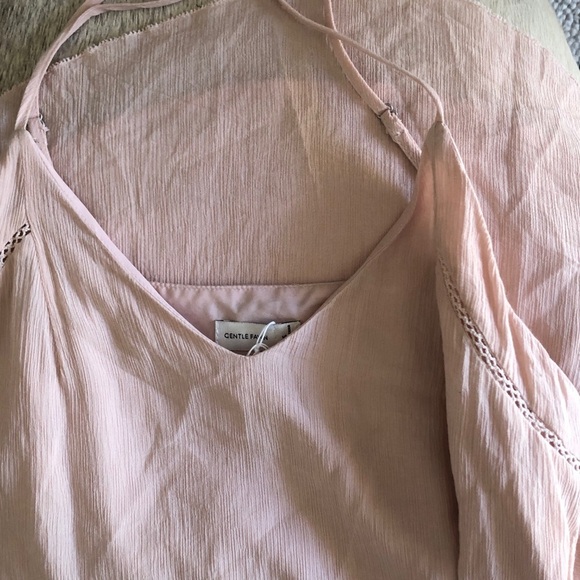Gentle Fawn Top, pale dusty pink, lined crepe rayon size S NWOT - Picture 6 of 10